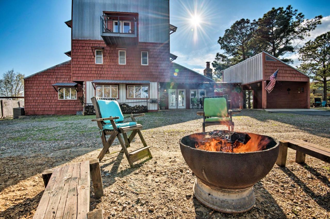 Broken Bow Mountaintop Home With Hot Tub! Exterior photo